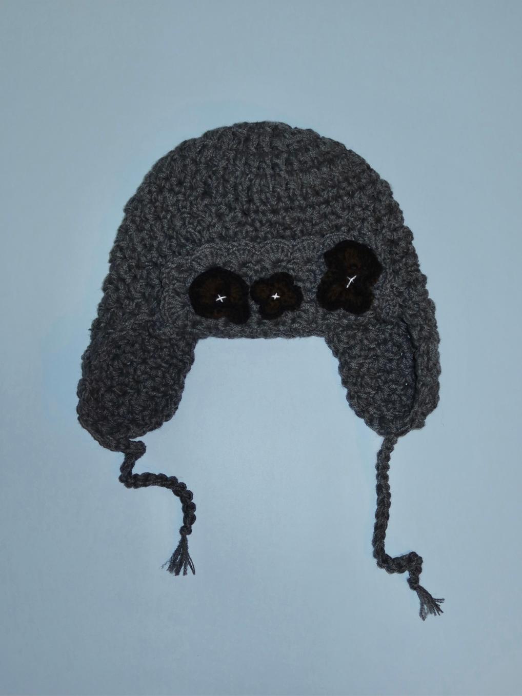 Flower beanie