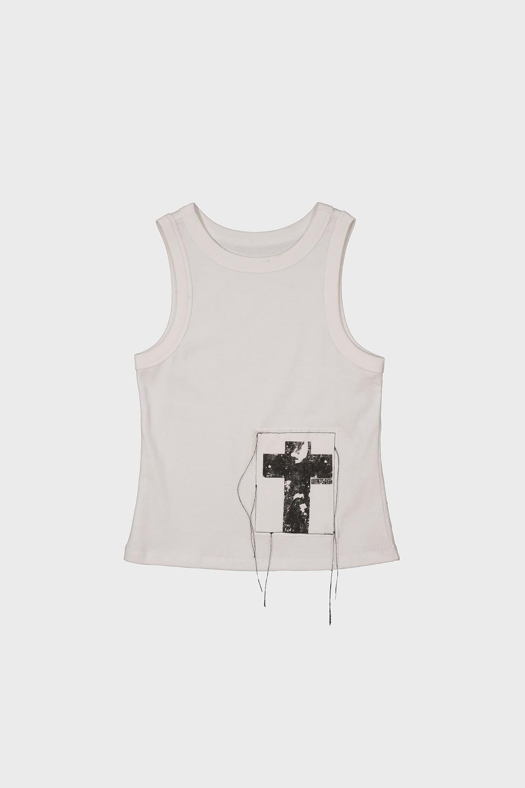 STITCHED PATCH TOP