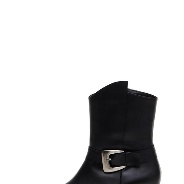 Western buckles boots (black)