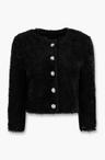 HIGH QUALITY LINE - Magnolia Tulle Jacket (Fabric by, Made in JAPAN) BLACK
