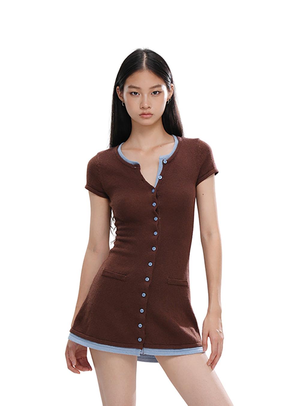 Fall Knit Dress & Inner Shorts (2color)