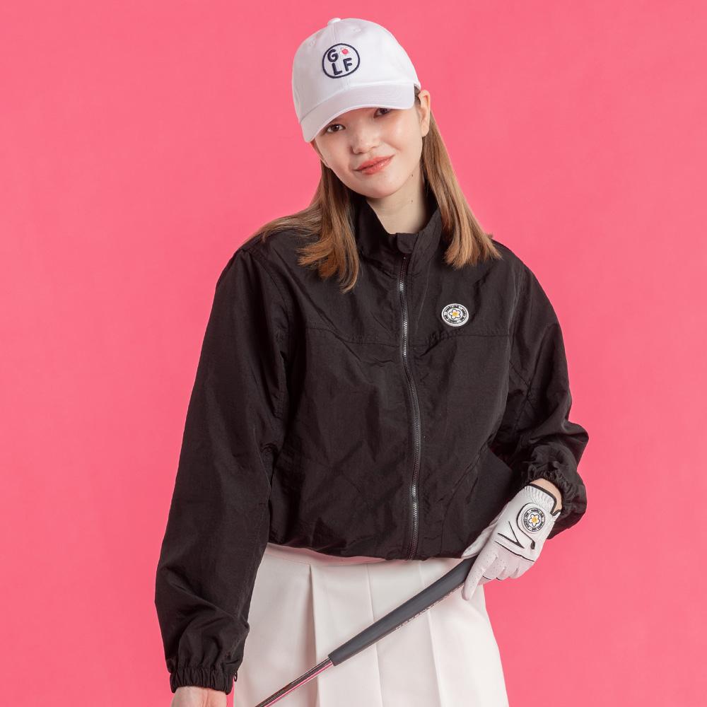 spin windbreaker jacket black