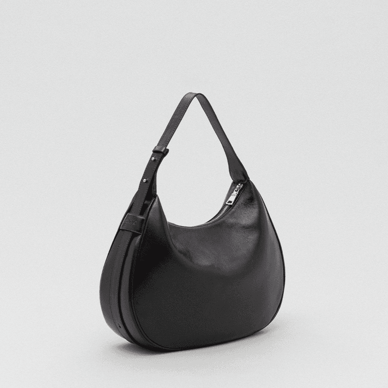 Two-Way Hobo Bag | Dark Brown