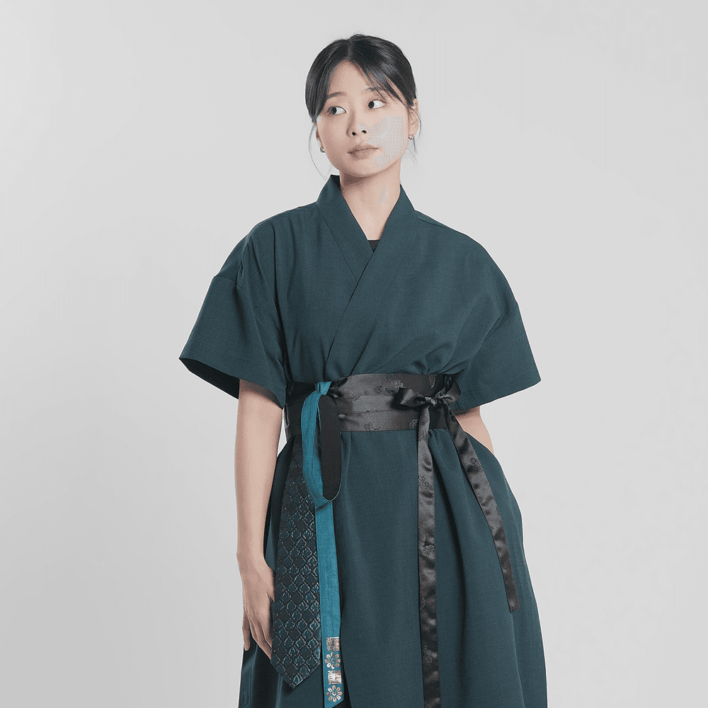 뉴 반팔 칠석 도포형 장저고리
