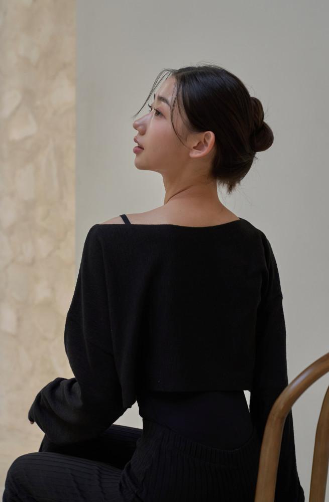 (5C) 투웨이 슈러그 크롭 발레 워머 탑워머