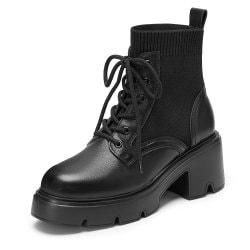 스타카토 여성앵클부츠 SOCKSWALKER15_BLK