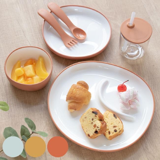 킨토 본보 6p 세트 3color 아기식기 유아식기 어린이집 물병 이유식용기