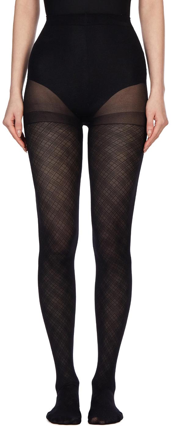 포르테나 루드 체크 스타킹