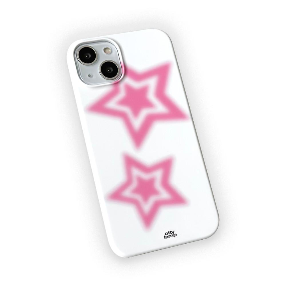 오프티램프 softy rock star 유광 무광 카드 키치 별 폰케이스