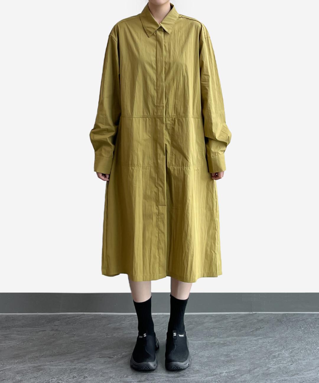 [25AW] 절개 히든 원피스 2color