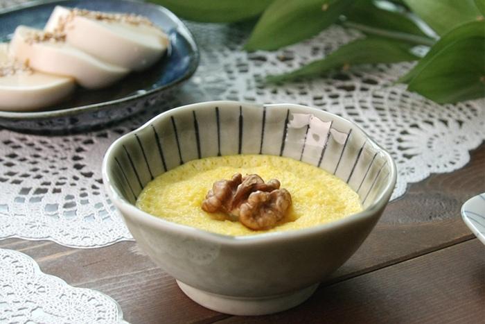 올리브빗살 도자기 꽃종지 9cm