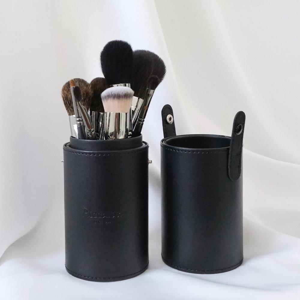 [피카소] 프리미엄 레더 원통 브러쉬 케이스 1ea