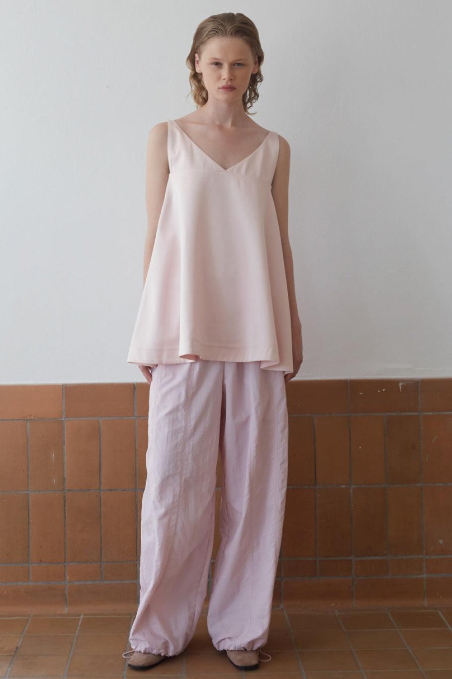 GIWA TROUSER - POWDER PINK / 0