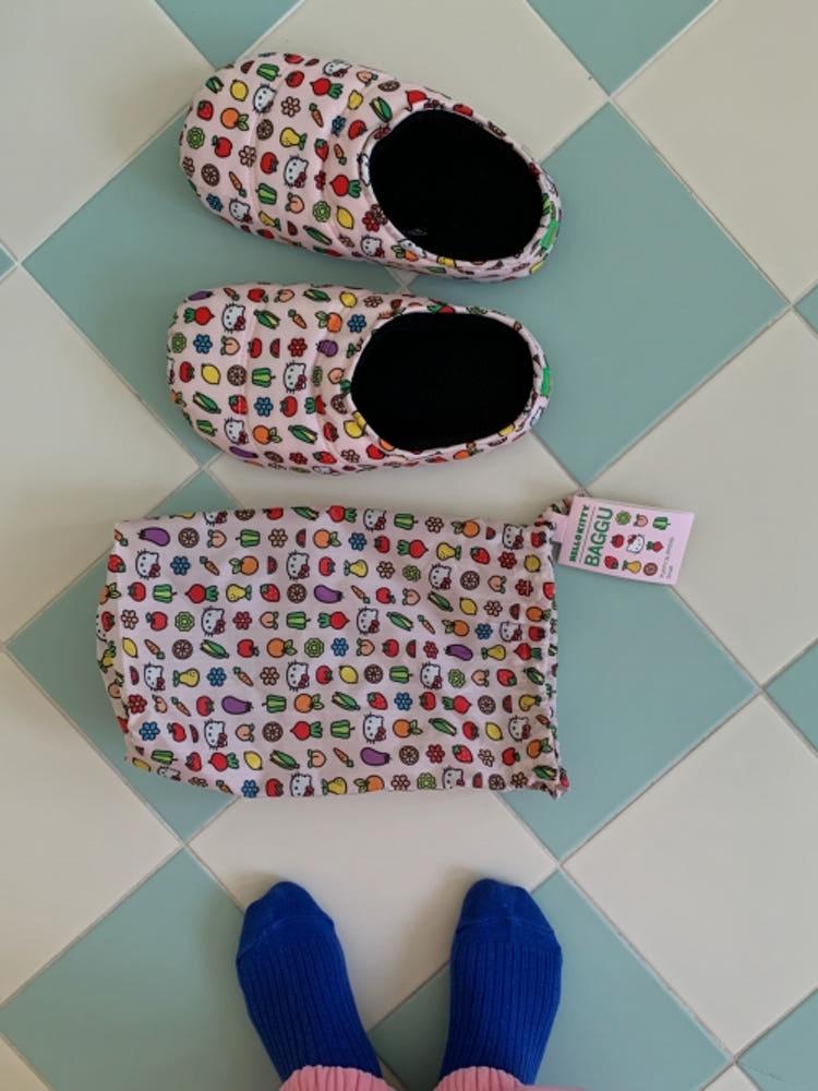 [BAGGU] PUFFY SLIPPER(S/M/L) - HELLO KITTY ICONS 퍼피 슬리퍼