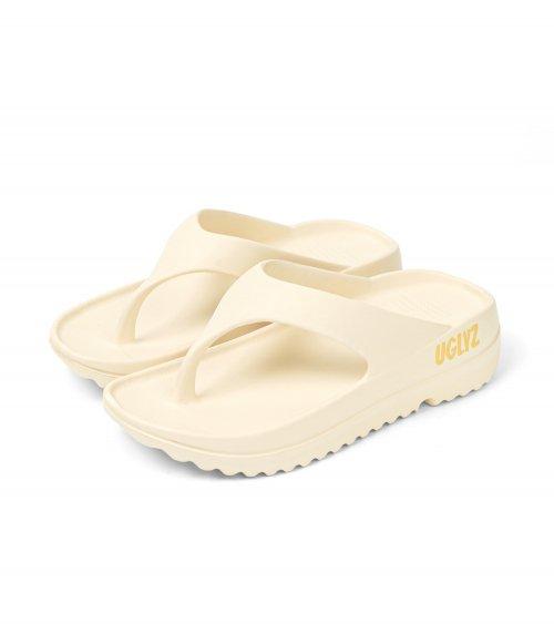 올리 크림 플립플랍 쪼리