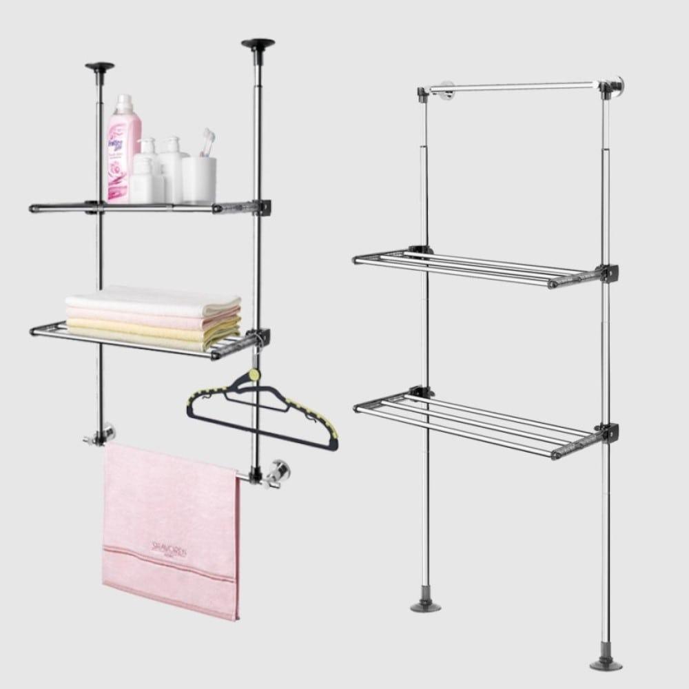 욕실 수건걸이 고정선반