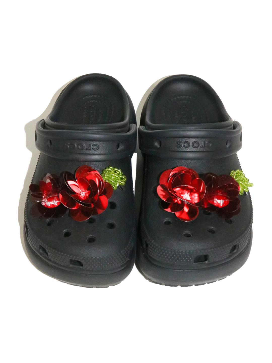 rose shoe charm [no.2]