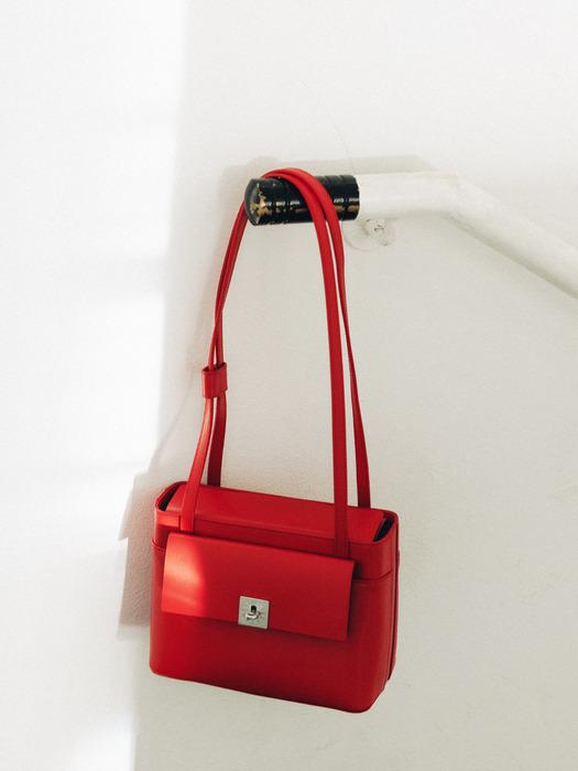 Classic square flap bag Classic Red