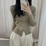 [기본템] 뮤트 어텀 슬림 가디건 (5color)_글로인