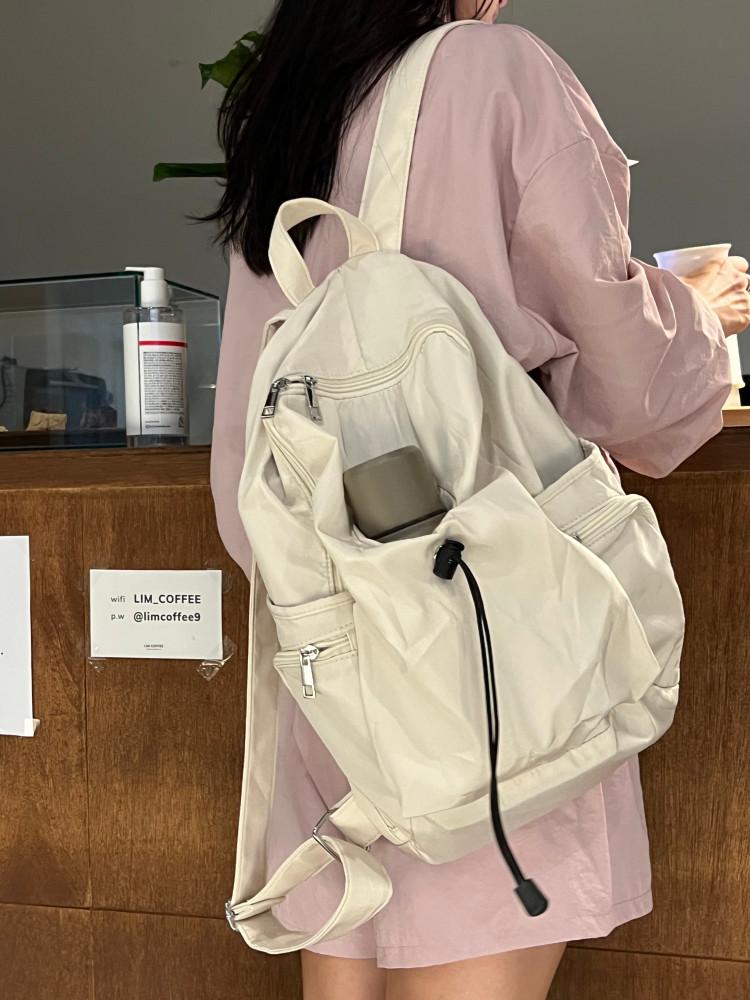 [오늘출발]포코노 텀블러백팩 나일론백팩 여행가방 여자 데일리백팩 2color