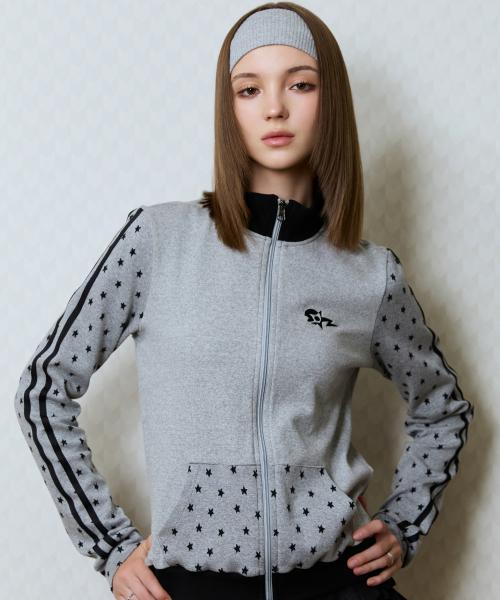 GT STAR TRAINING ZIP UP(GRAY)