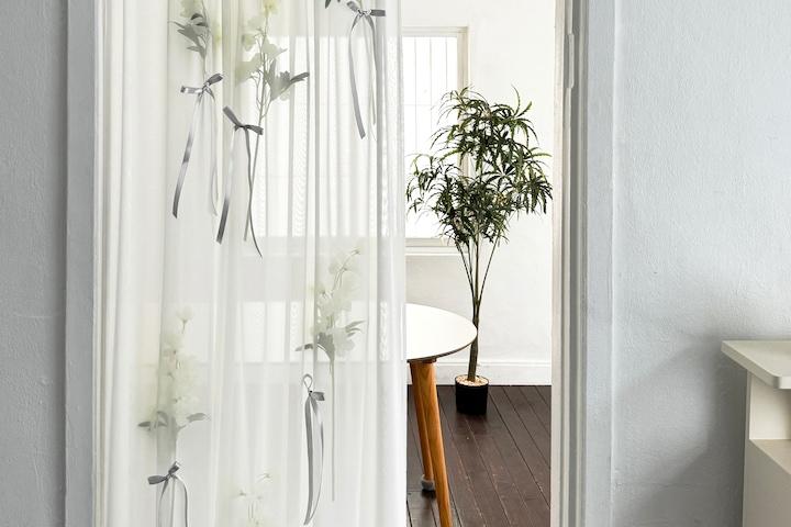 부케 커튼 bouquet curtain 3종류