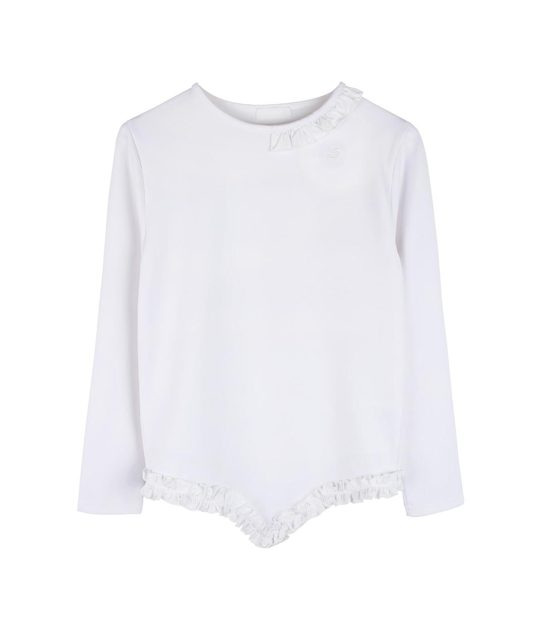 KIT FRILL CURVE TOP (WHITE)
