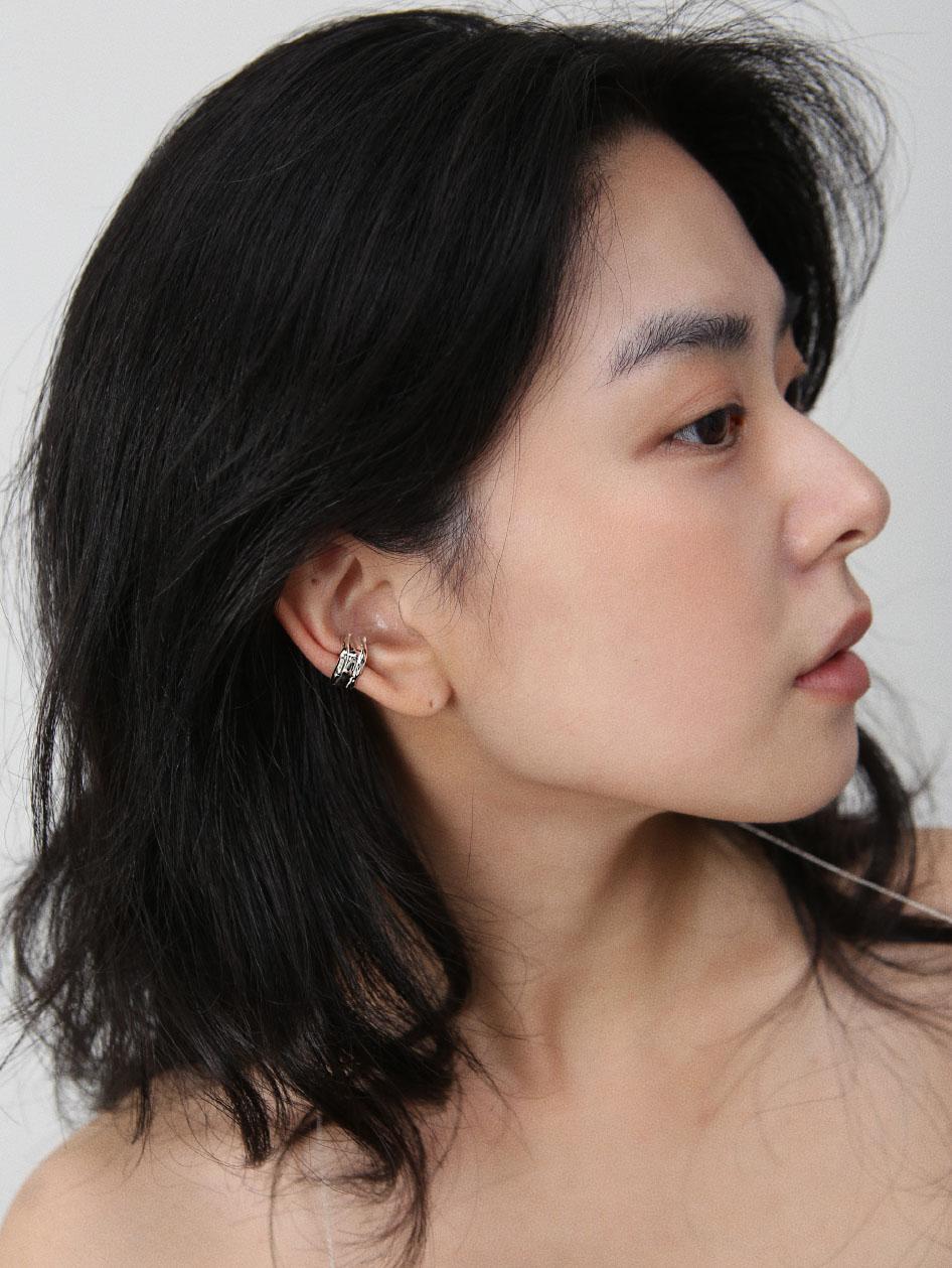 Vintage triangle earcuff