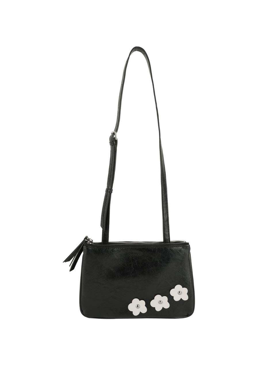 Bohemian floral twin bag_vintage black