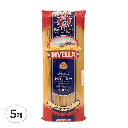 디벨라 스파게티니, 1kg, 5개 - 스파게티/파스타 | 쿠팡
