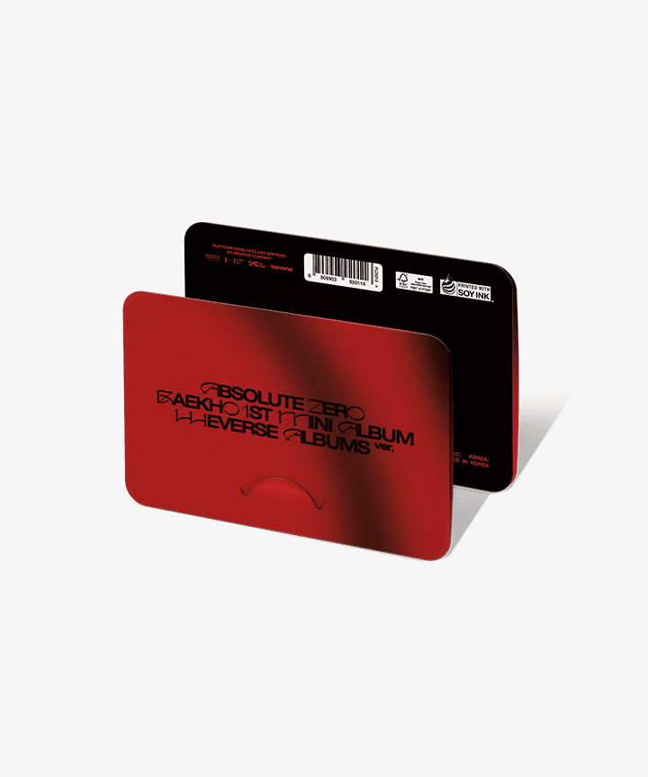 1st Mini Album <Absolute Zero> Weverse Albums ver.