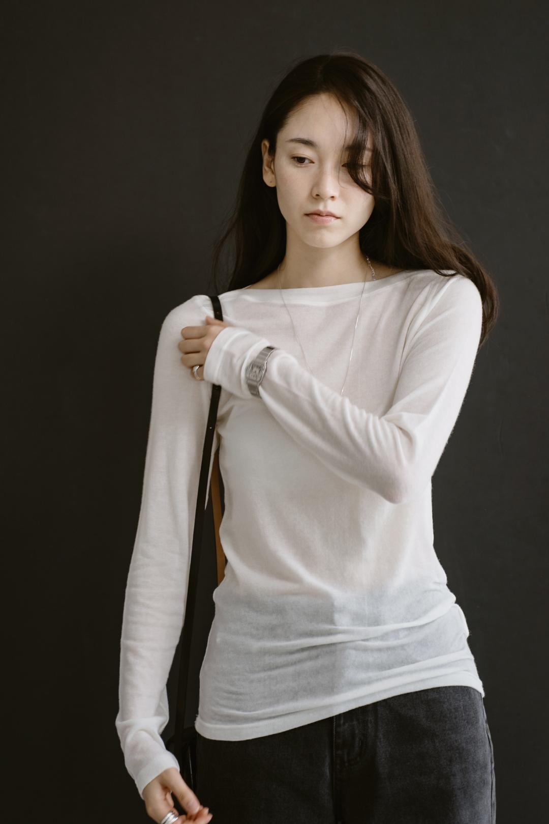 46786_Bateau neck t-shirt