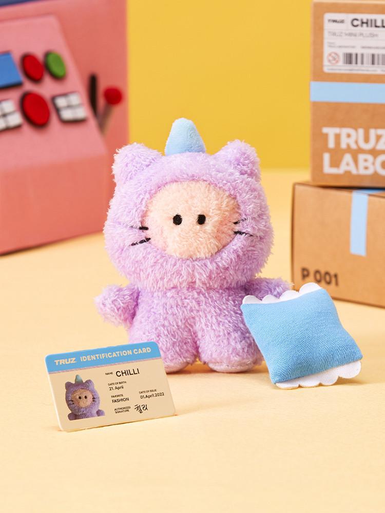 라인프렌즈 TRUZ CHILLI 미니니 미니인형