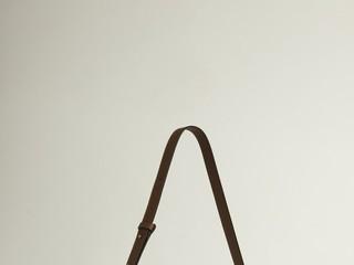 STITCH LINE BAG _ BROWN