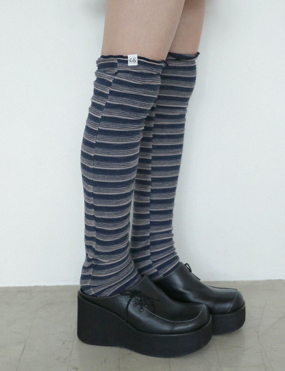 KNEE HIGH SOCKS(ST NAVY)