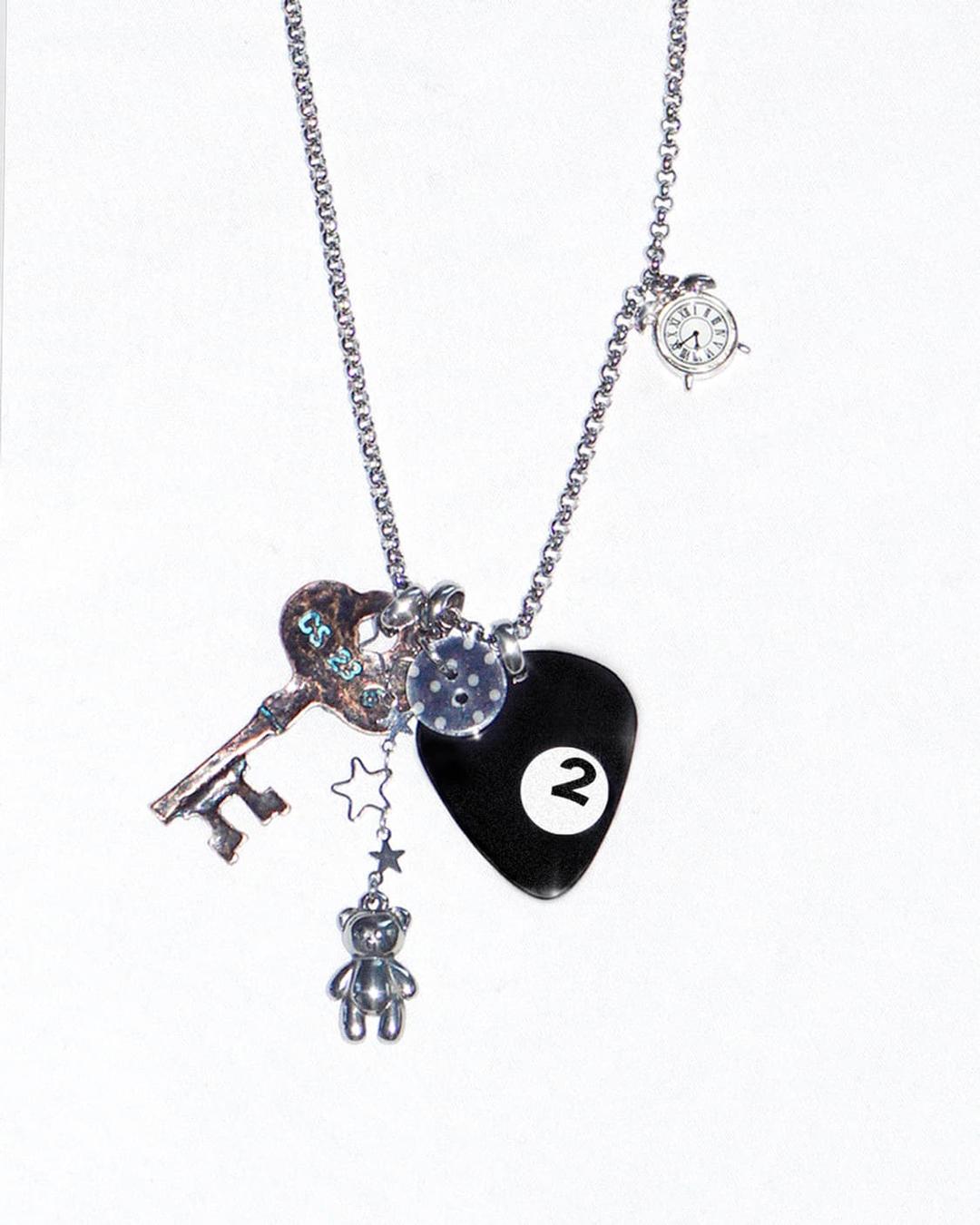 [ღ] 𝗜𝗧’𝗦𝟮 𝗟𝗔𝗧𝗘 ! necklace | 후루츠패밀리