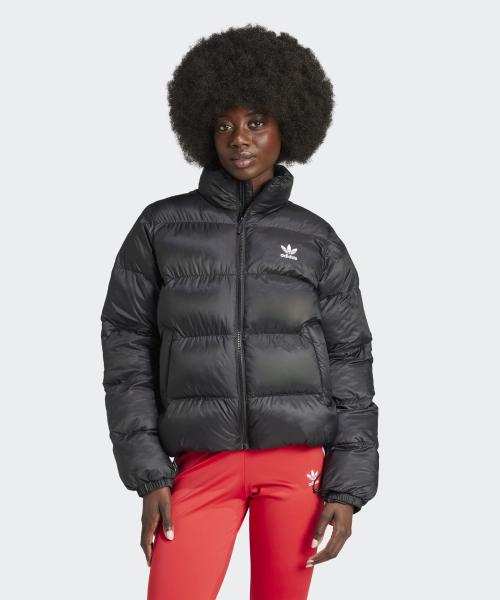 숏 패딩 재킷 - 블랙 / JD0420