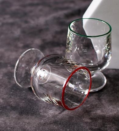 컬러라인 미니 고블렛잔 소주잔 50ml