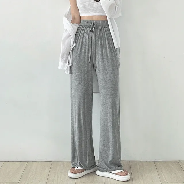 (기본&롱ver) 찰랑핏 아이스 밴딩와이드팬츠 트레이닝팬츠 3color