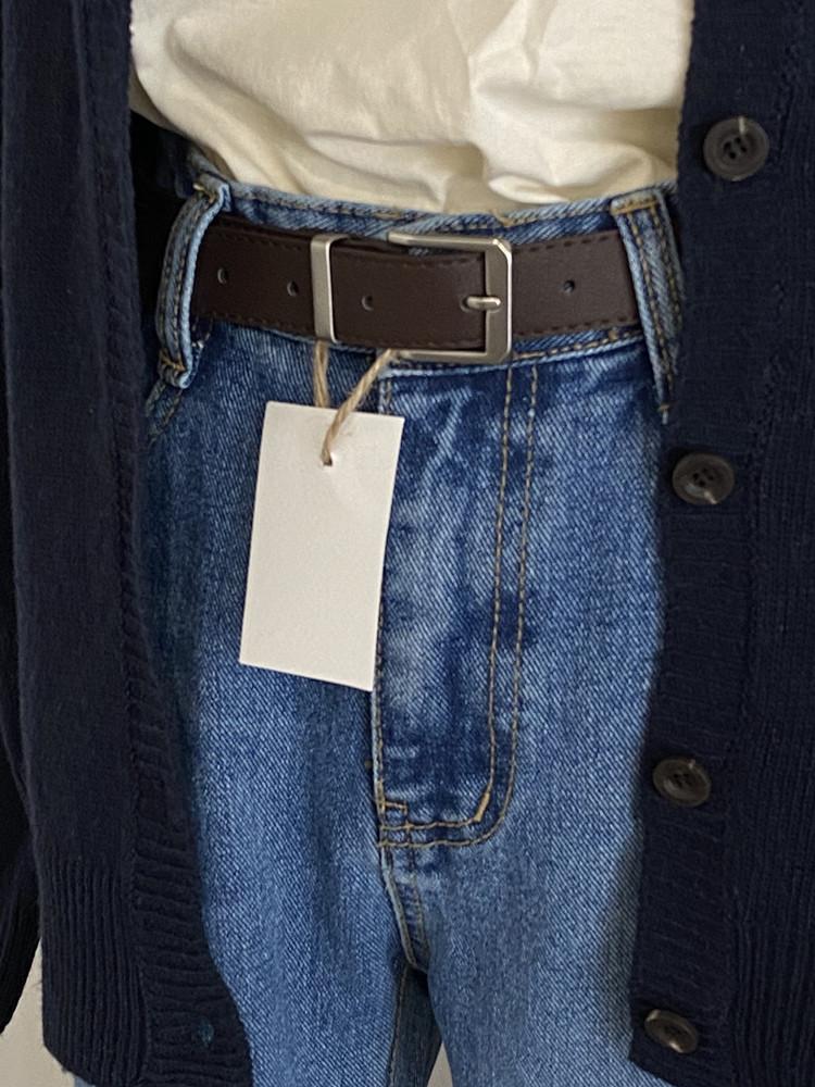 사각 기본 여성 벨트