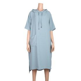 루즈핏 스트링 후드원피스AB28OP100