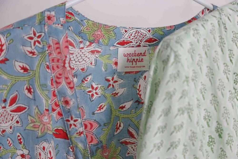 히피스타일 인도로브 휴양지원피스 가운