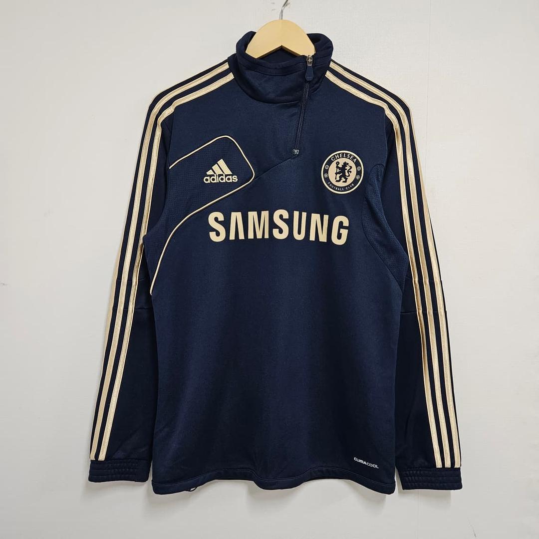 아디다스 삼성 첼시 네이비 골드 반집업 져지 100 | 후루츠패밀리