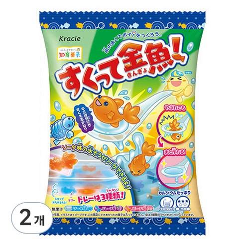 크라시에 금붕어 모양 만들기 캔디, 14g, 2개 - 기타만들기세트 | 쿠팡