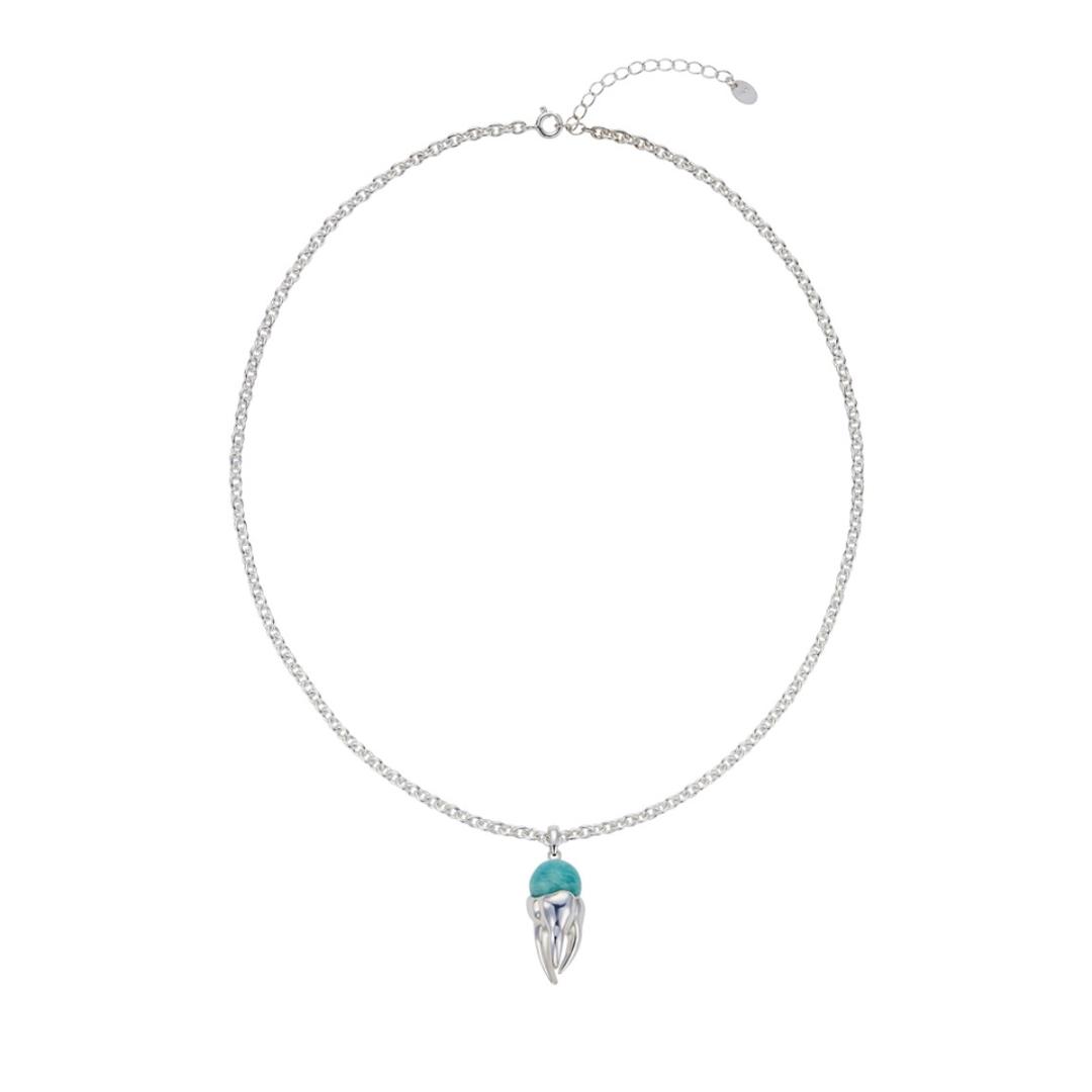 Teeth Necklace (Amazonite)