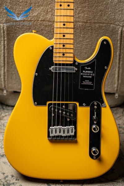 Fender Mexico Player II Series Telecaster Modified-Sunshine Yellow w/Maple FB (신품) 펜더 멕시코 플레이어 II 텔레캐스터 - MX25014001