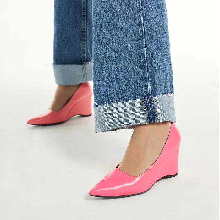 [단독] Wedgy Pumps LC139 3color_8cm