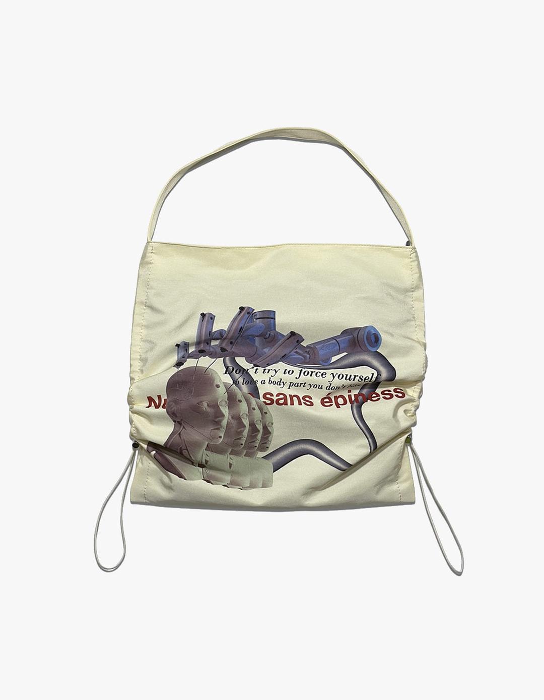 Plastic Surgery Shoulder Bag - Ivory