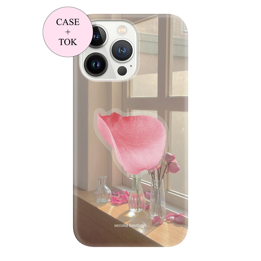 [hardcase] Pink rose hardcase tok set