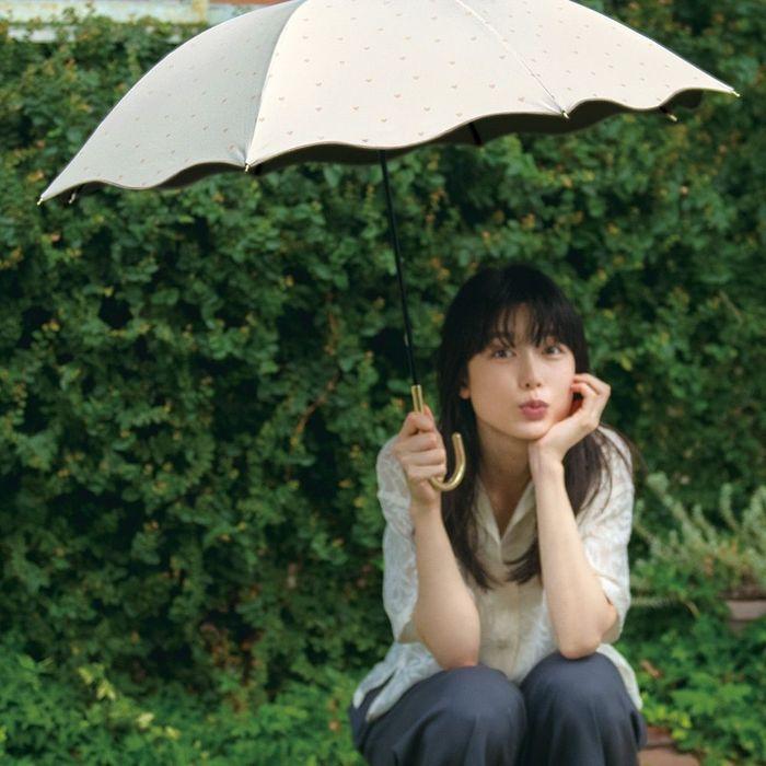 Wpc.양산 하트멜로우 UV차단 쿨링 암막 장양산 81-17761-101